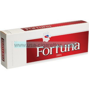 Fortuna Red 100's cigarettes